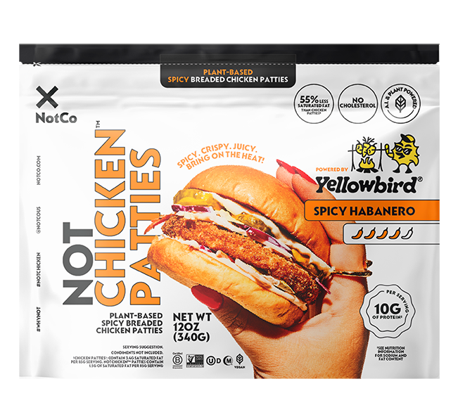 Not Co. - Yellowbird Spicy Habanero Chicken Patties