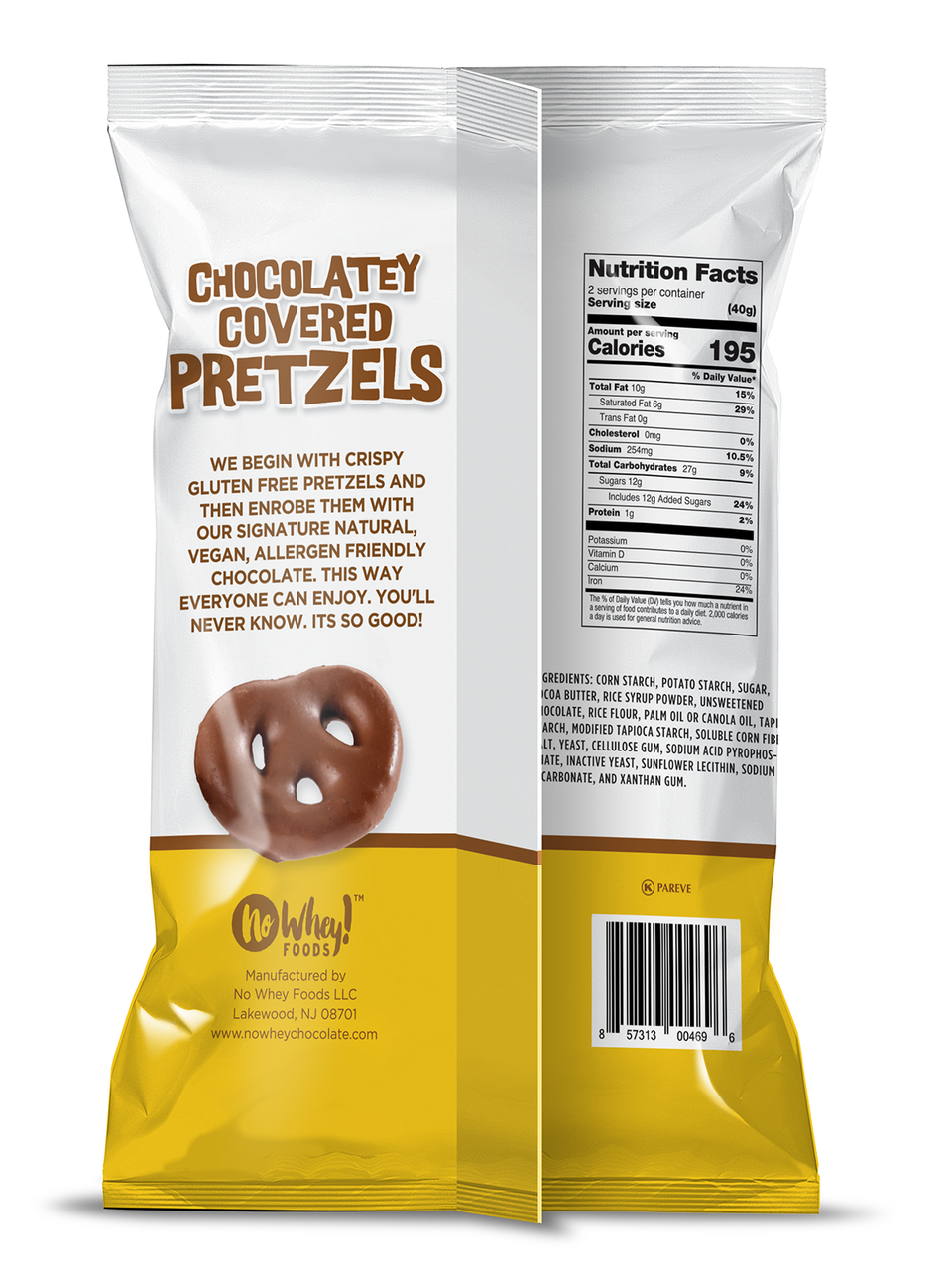 No Whey - Chocolatey Covered Pretzels