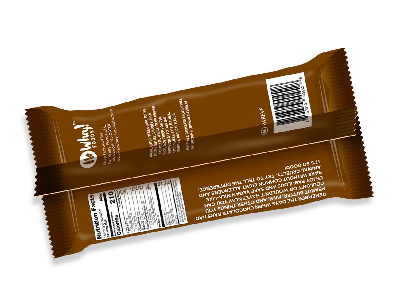 No Whey - Milkless Crunchy Chocolate Bar