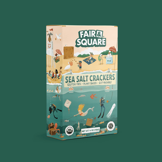 Fair & Square - Sea Salt Crackers