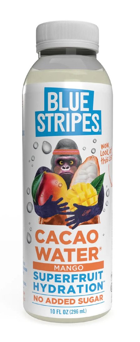 Blue Stripes - Mango Cacao Water