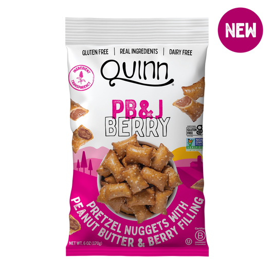 Quinn - PB&J Berry Filled Pretzel Nuggets