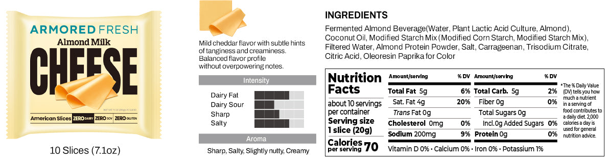 Armored Fresh - Almond Milk Cheese