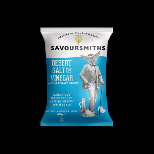 Savoursmiths Potato Chips - Desert Salt & Vinegar