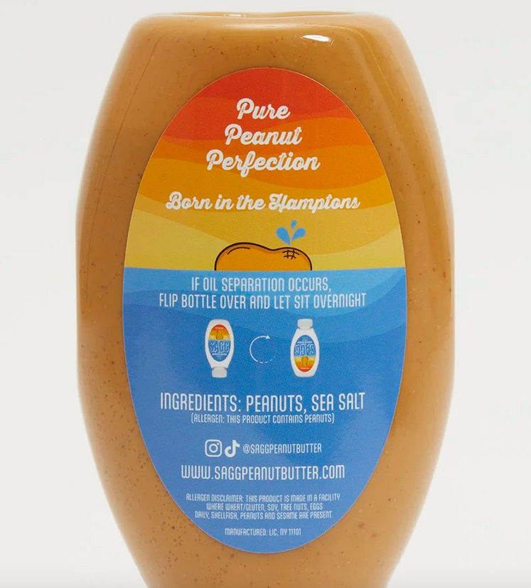 Sagg - Creamy Peanut Butter
