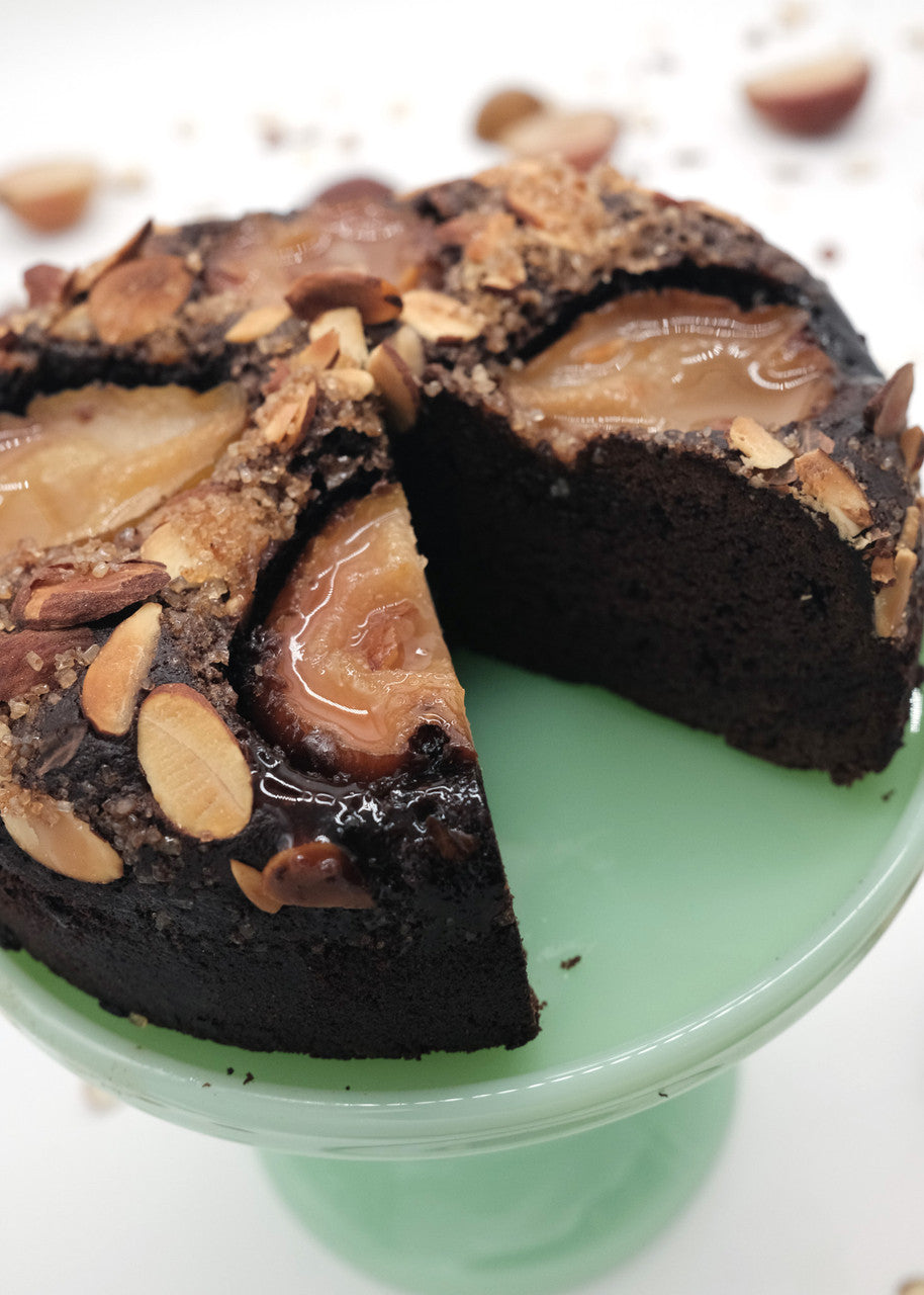 Thanksgiving Preorder: Sweet Maresa's Gluten Free Spiced Chocolate Pear Almond Cake