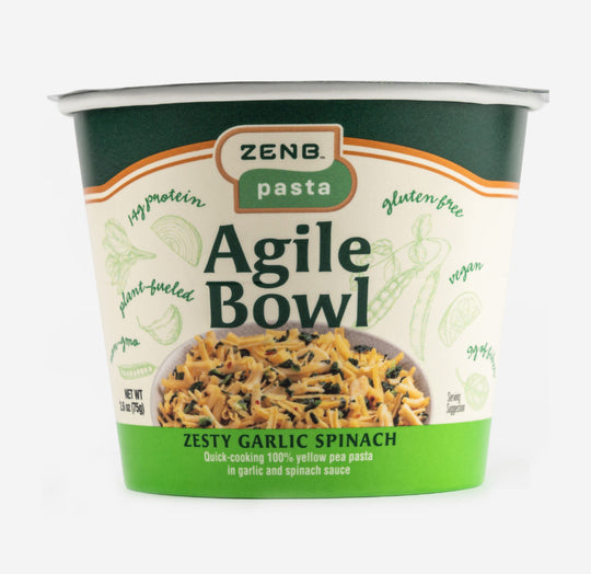 ZENB - Zesty Garlic Spinach Agile Bowl