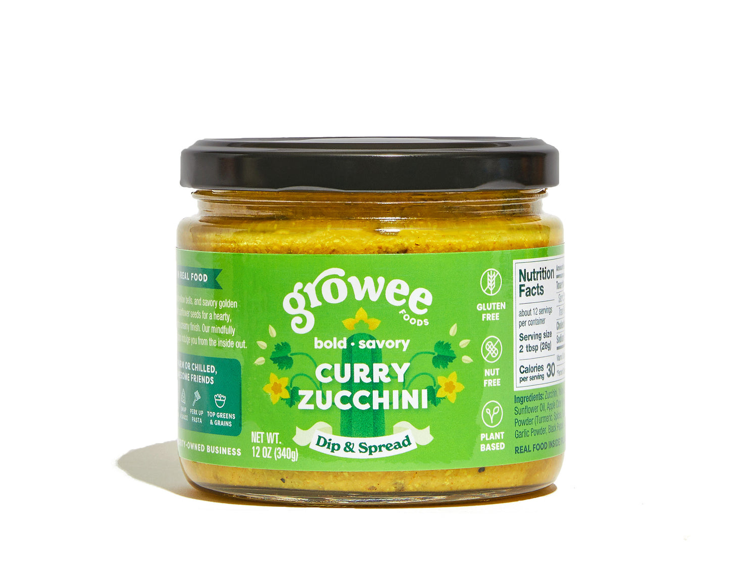 Growee - Curry Zucchini Dip & Spread