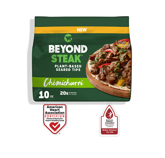 Beyond Steak - Plant-Based Seared Tips, Chimichurri