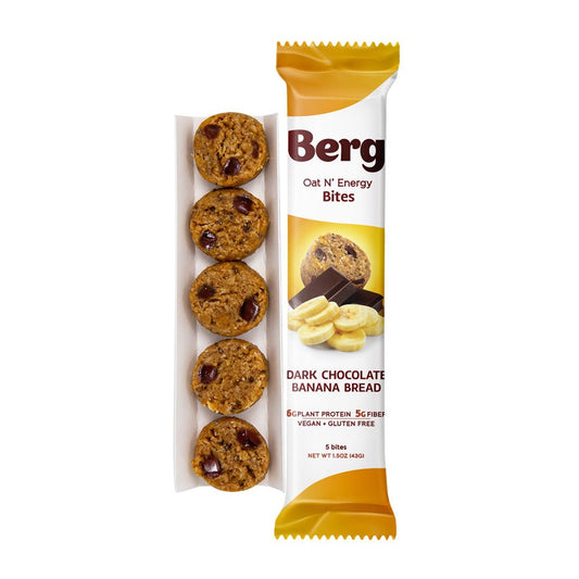 Berg Bites - Dark Chocolate Banana Bread