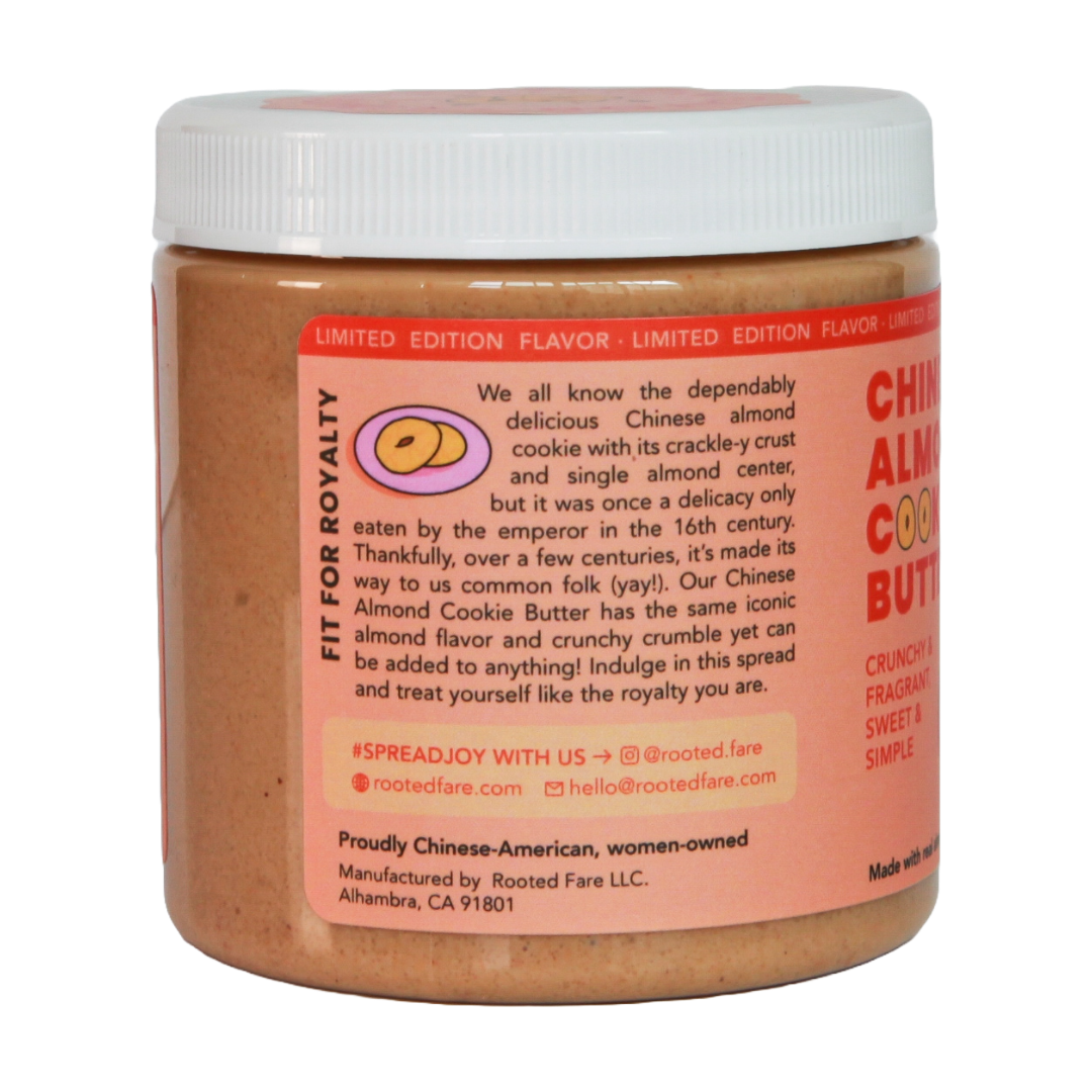 Rooted Fare - Chinese Almond Cookie Butter