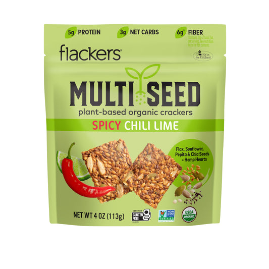 Flackers - Multiseed Spicy Chili Lime Crackers