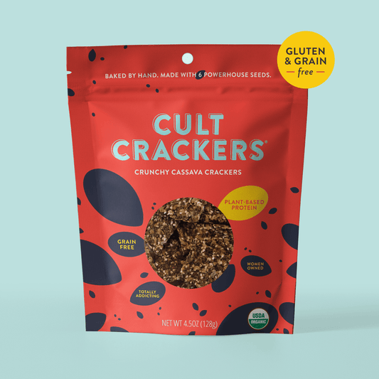 Cult Crackers - Crunchy Cassava Crackers