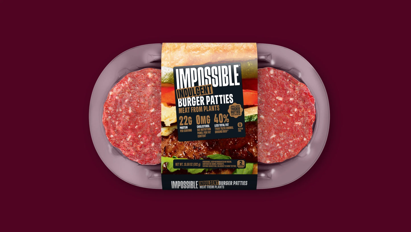 Impossible - Indulgent Burger Patties