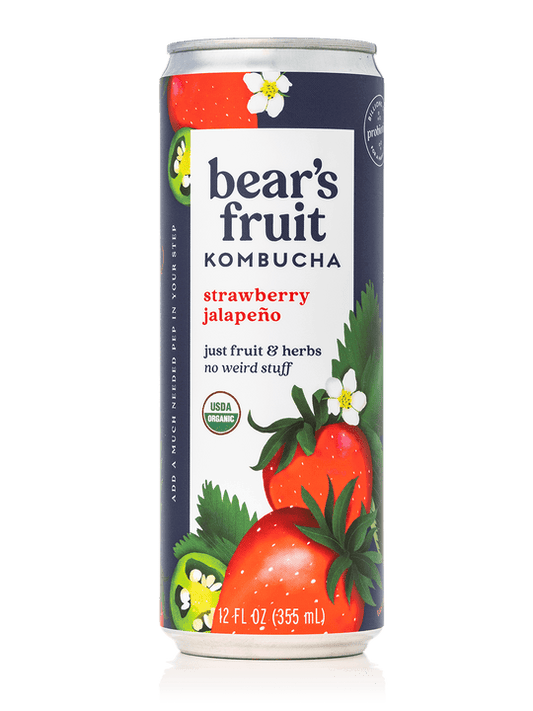 Bear's Fruit - Strawberrry Jalapeno Kombucha