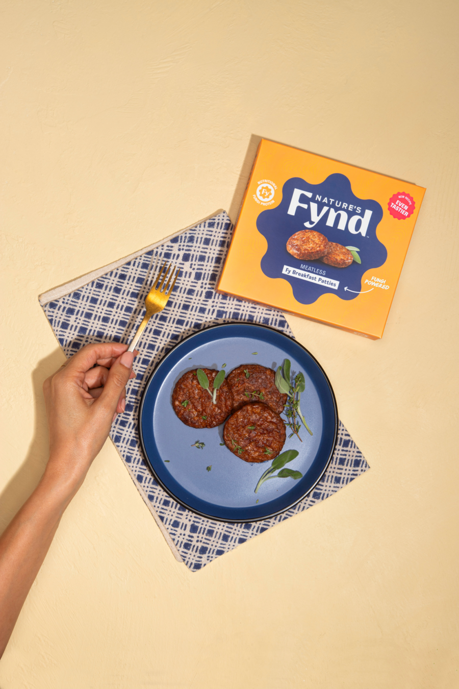 Nature's Fynd - Original Meatless Breakfast Patties