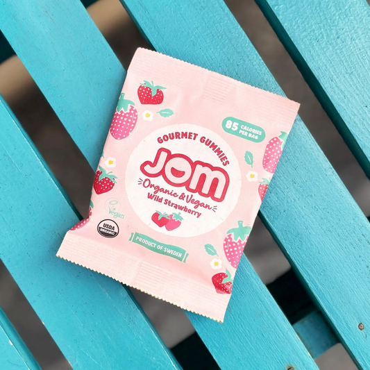 Jom Gummy Candy - Mini Bag Wild Strawberry