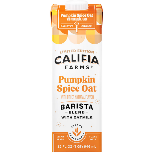 Califia Farms - Pumpkin Spice Barista Blend Oat Milk