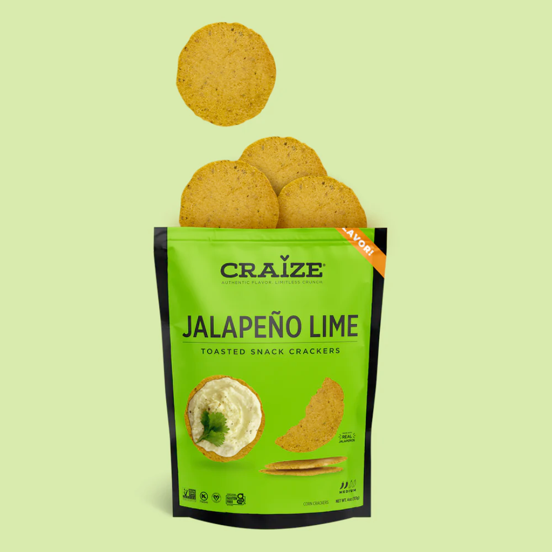 Craize - Jalapeño Lime Crackers