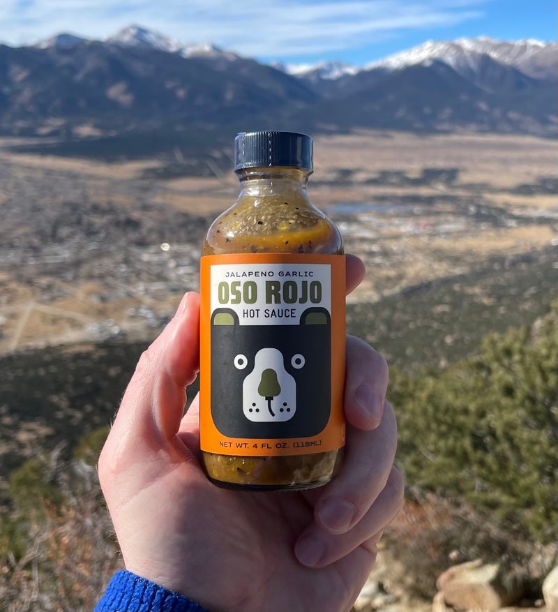 Oso Rojo - Jalapeno Garlic Hot Sauce