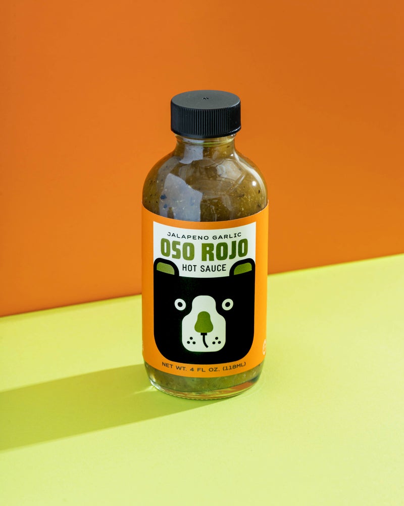 Oso Rojo - Jalapeno Garlic Hot Sauce