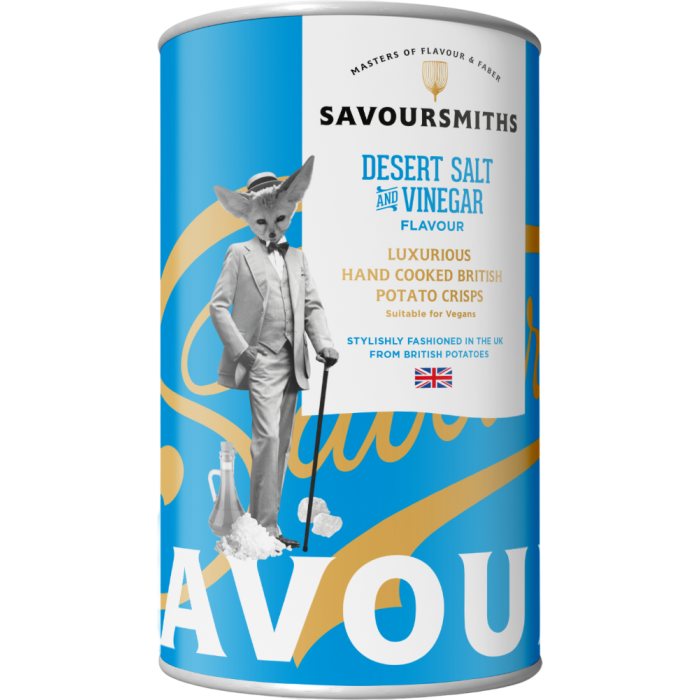 Savoursmith - Desert Salt & Vinegar Crisps Tin