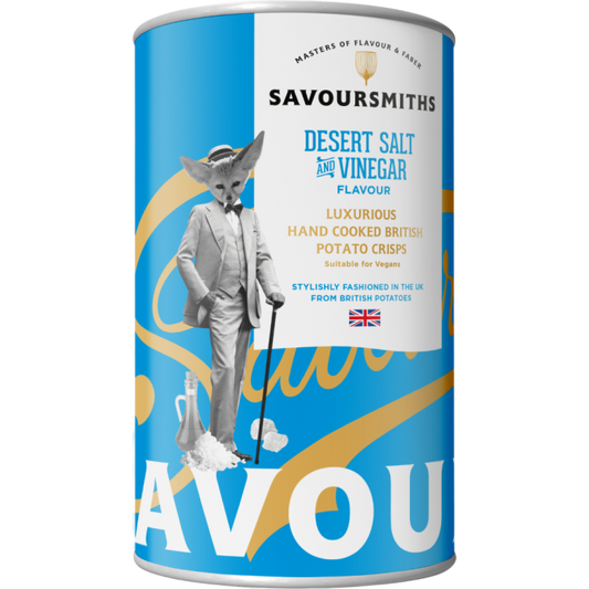 Savoursmith - Desert Salt & Vinegar Crisps Tin