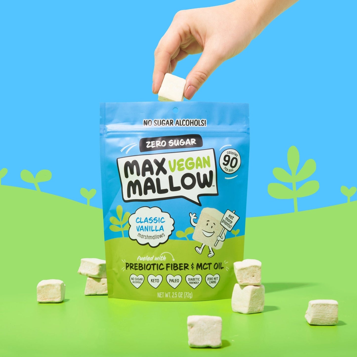 Max Vegan Mallows - Classic Vanilla Marshmallows