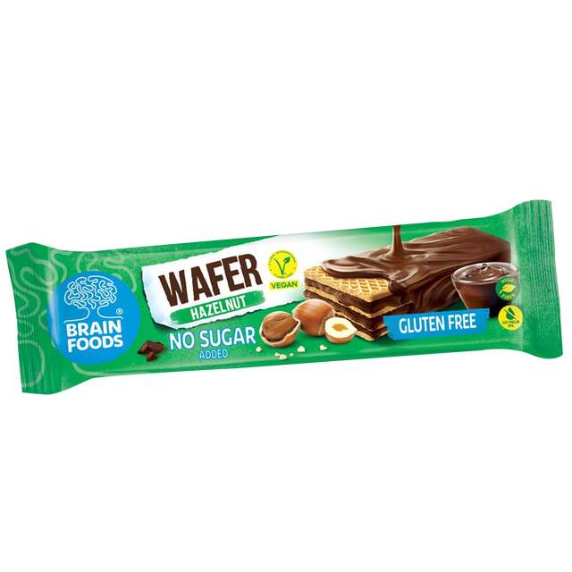 Brain Foods - Hazelnut Wafer