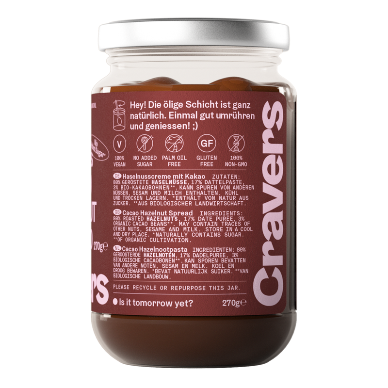 Cravers - Cacao Hazelnut Spread