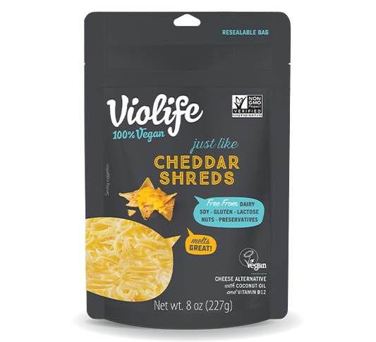 Violife Cheddar Shreds