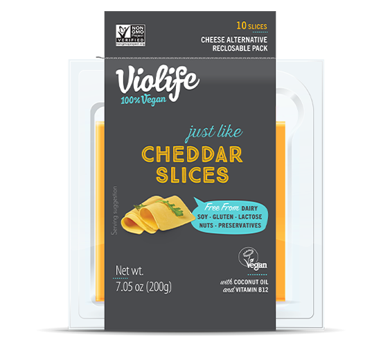 Violife - Cheddar Slices