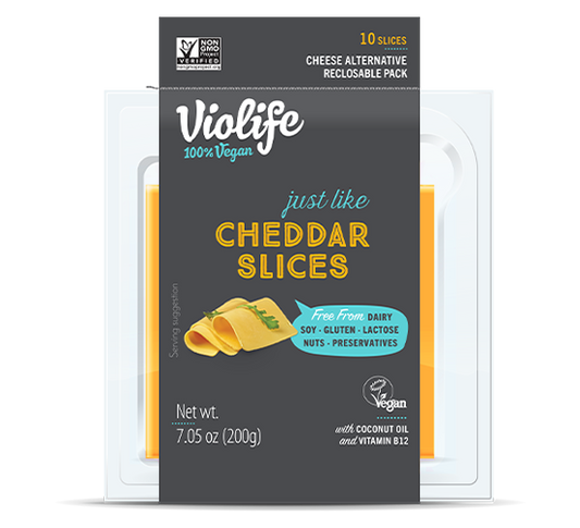 Violife - Cheddar Slices