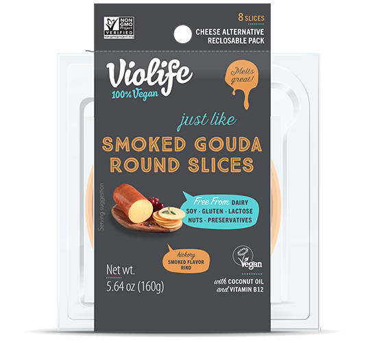 Violife Smoked Gouda Round Slices