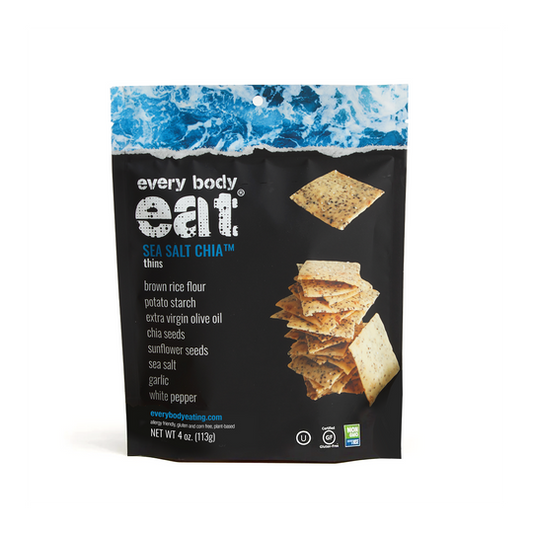 Every Body Eats - Sea Salt Chia Snack Thins