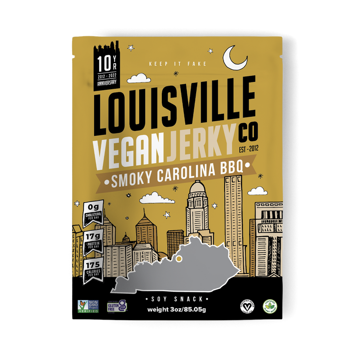 Louisville Vegan Jerky - Smoky Carolina BBQ