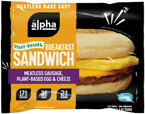 Alpha Foods - Plant-Based Breakfast Sandwich