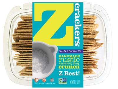 Z Crackers - Sea Salt & Olive Oil