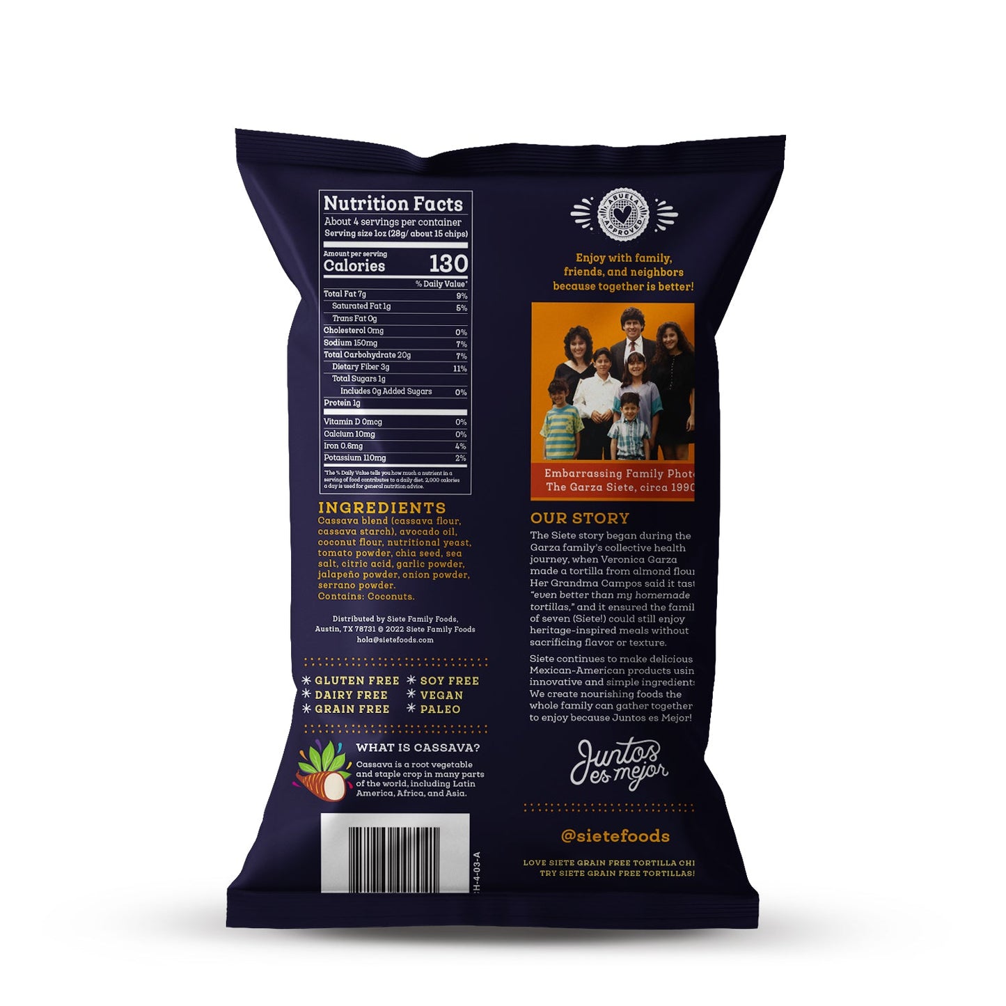 Siete - Nacho Tortilla Chips