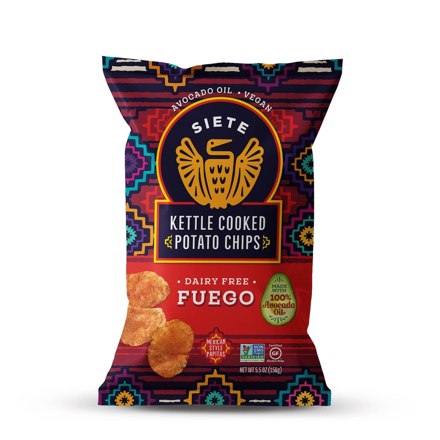 Siete - Fuego Kettle Cooked Potato Chips