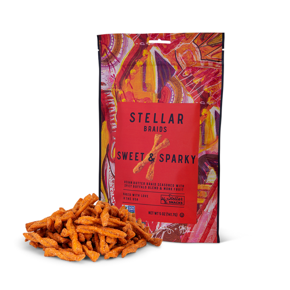 Stellar - Sweet & Sparky Pretzel Braids