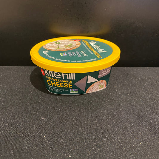 Kite Hill Soft Spreadable Cheese - Cracked Black Pepper