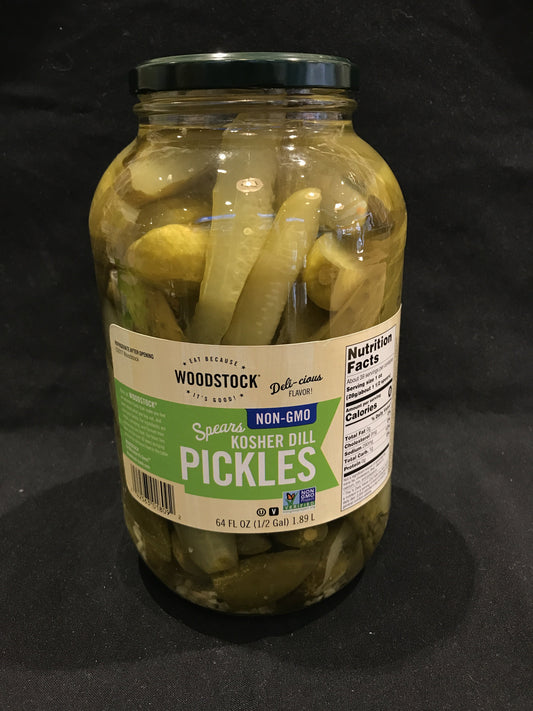 Woodstock - Non-GMO Kosher Dill Pickle Spears