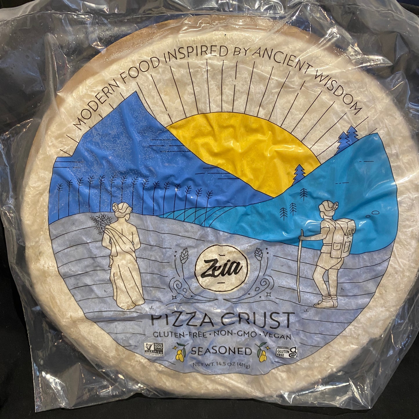 Zeia- Seasoned Gluten-Free Crust (12-inch)