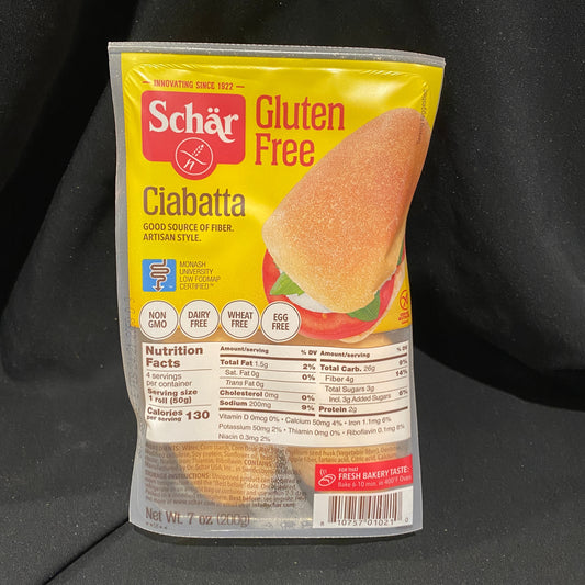 Schar - Gluten-Free Ciabatta Rolls