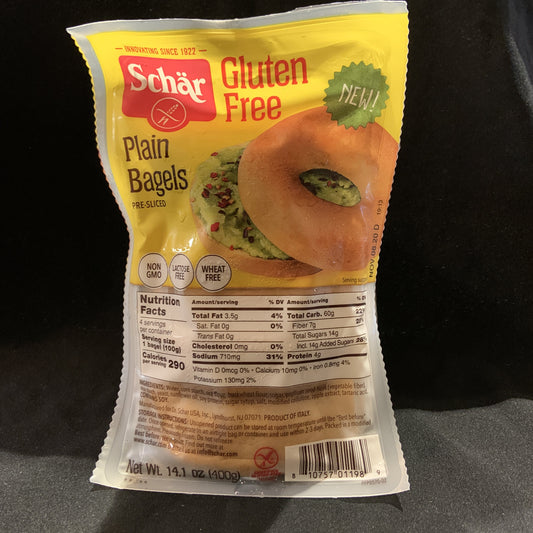 Schar - GF Plain Bagels