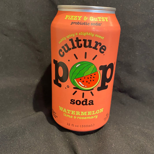 Culture Pop Soda - Watermelon Lime & Rosemary