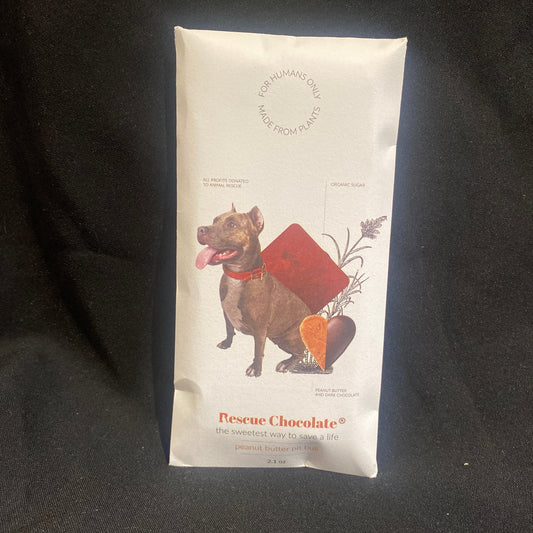 Rescue Chocolate - Peanut Butter Pit Bull