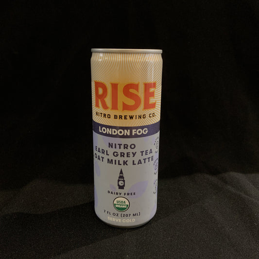 Rise Brewing Co - London Fog - Organic Nitro Earl Gray Tea Oat Milk Latte