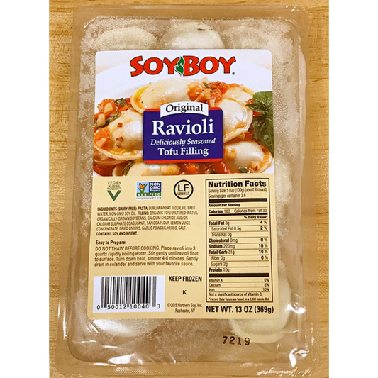 SoyBoy - Tofu Ravioli